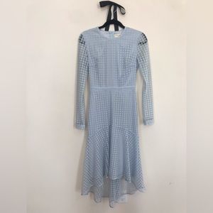 Rachel Parcell light blue lace dress